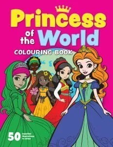 Princess of the World Coloring Book for Kids