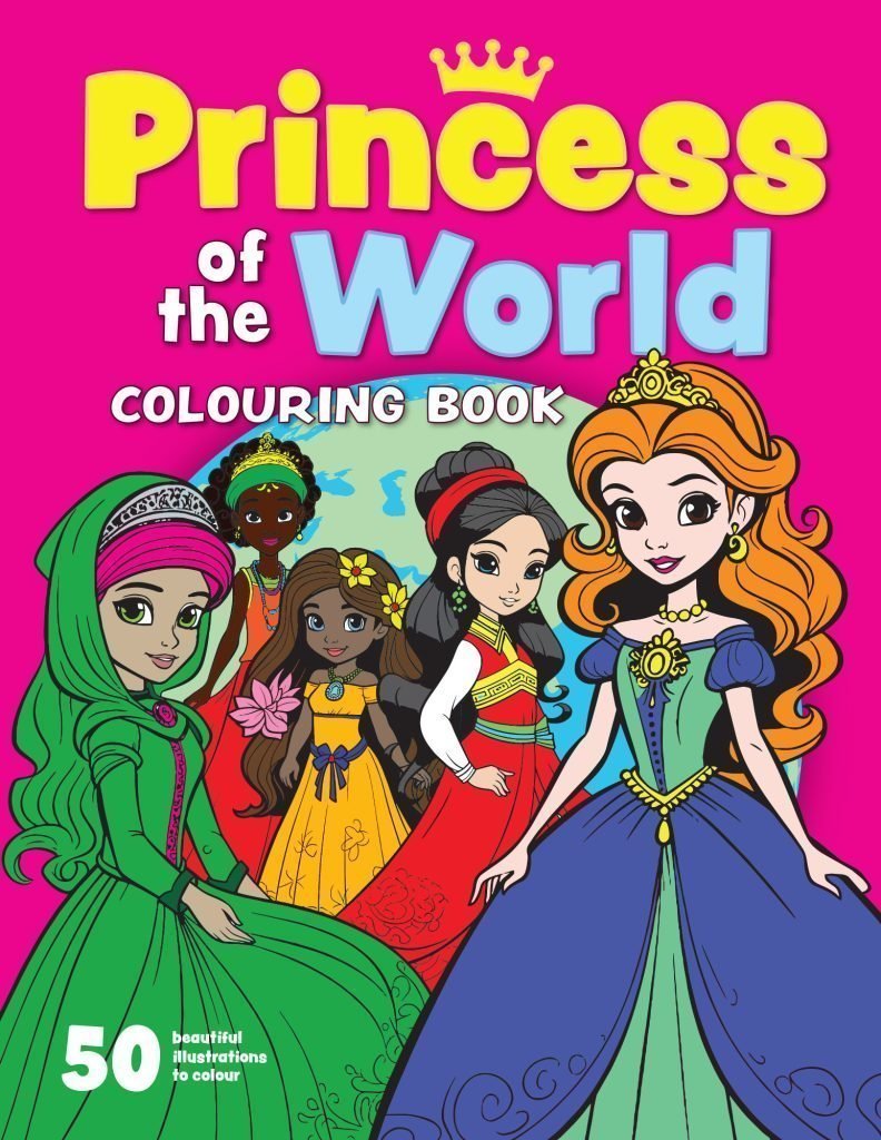 Princess of the World Coloring Book for Kids