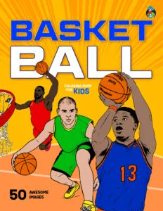 Basketball Colouring Book for Kids by Captain Colouring Book